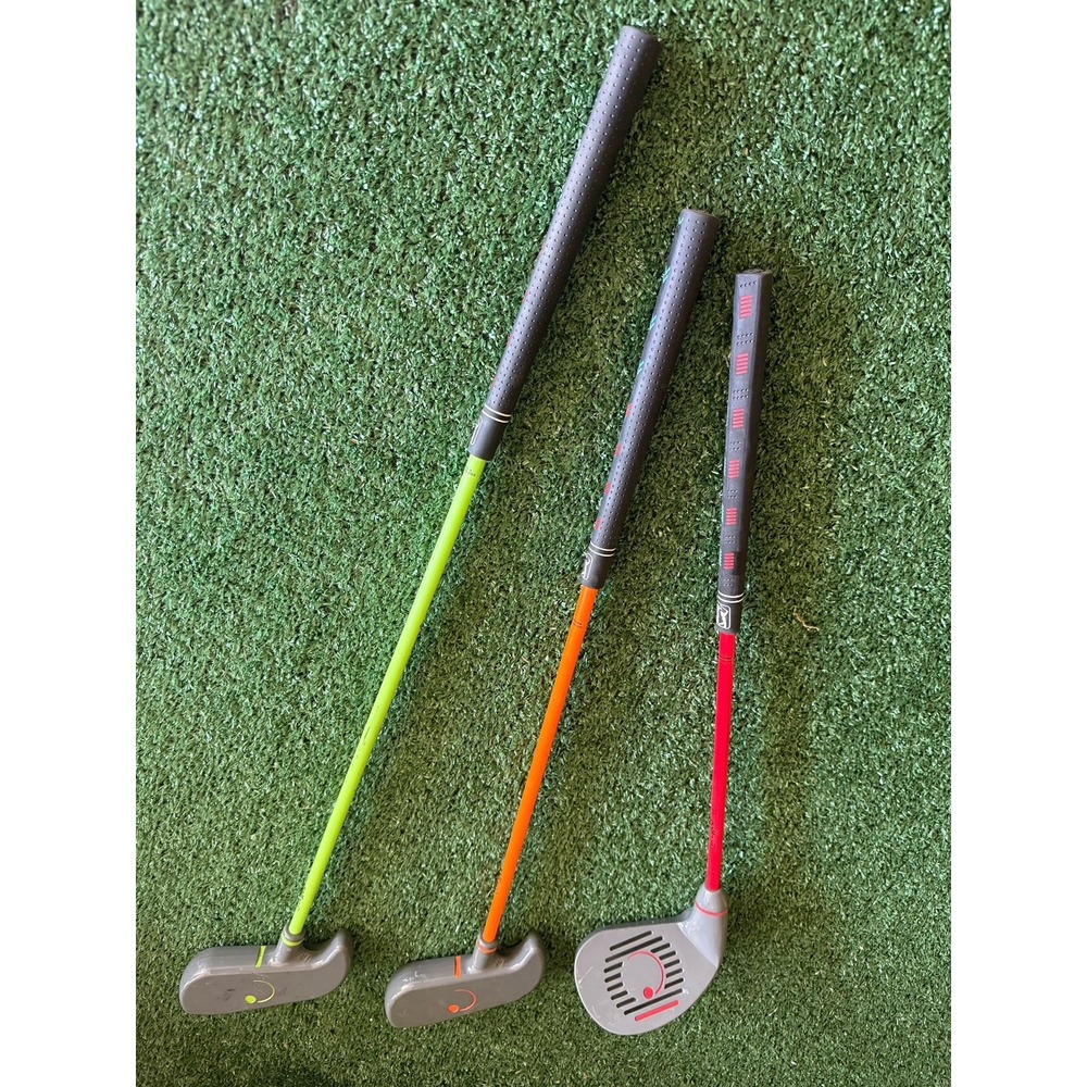 PGA Tour Tee-Up Golf Clubs, Right Hand for Kids - 3 Coubs
